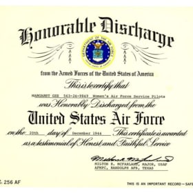 Sponsor an Object: Maggie Gee’s Airman ID Card & Certificate item