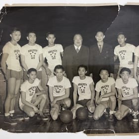 Sponsor an Object: Chinese American Basketball Team Photo item