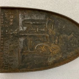 Sponsor an Object: Hand Iron and Trivet item