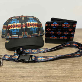 Hat, Wallet, and Lanyard Bundle item