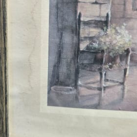 Kitchen – Watercolor Lithograph item