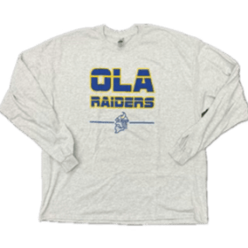 OLA Raiders Heather Grey Long Sleeve item