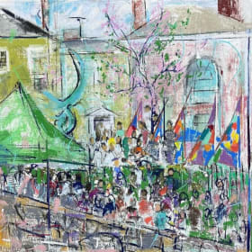 8. Spark of Creativity - Plein Air Pastel by Loren Doucette item