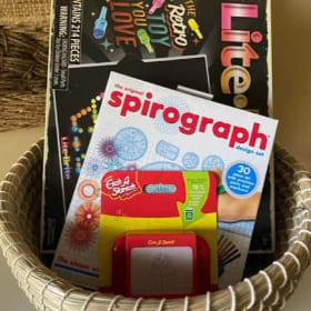 Vintage Toy Basket item