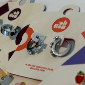 Four Pairs of Earrings – Oh Clementine item