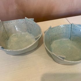 "Twins" (Handcrafted Pottery) item