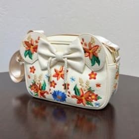 Loungefly Disney Minnie Mouse Floral Mini Crossbody Bag item