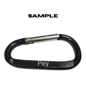 Black Carabiner item