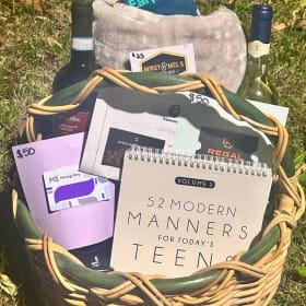 Surviving the teen year's gift basket item