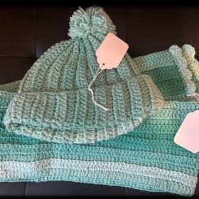 Crochet Hat and Scarf item