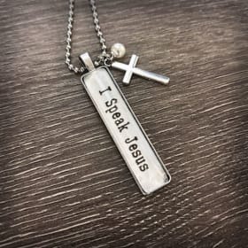 BOLD BEZEL Necklace Collection item