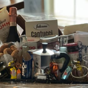 Basket of Diane’s fav Italian foods item