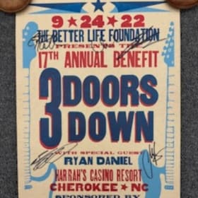 3 Doors Down Framed Hatchprint item