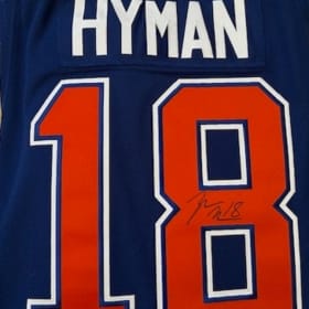 Edmonton Oilers Hockey Jersey signed by Zach Hyman item