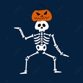 Spooky Skeleton Sponsor item