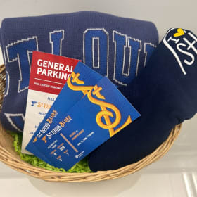 St. Louis Blues Basket with January Tickets item
