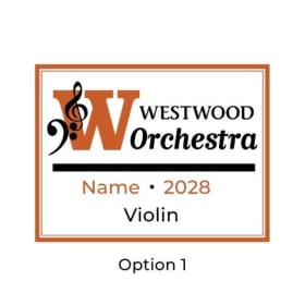 Yard Sign- Option 1- With Student's Name item