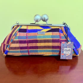 Blue Kente Purse item