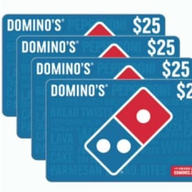 $100 Domino’s Gift Card Set item