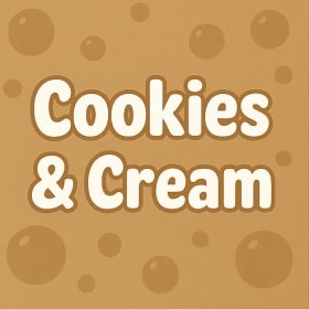 Cookies & Cream w/ Lychee Jelly item