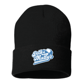 The Classic Hat Trick Toque (Black & Light Blue) item
