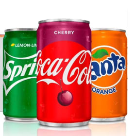 Cherry Coke, Sprit & Fanta 7.5 oz item