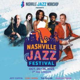 Signed 2025 Nashville Jazz Festival Poster item