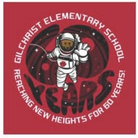 Grizzly Soft Cotton Youth Space Long Sleeve Shirt item