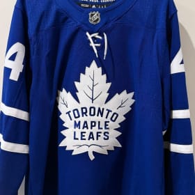 Signed Morgan Rielly Toronto Maple Leafs Jersey item