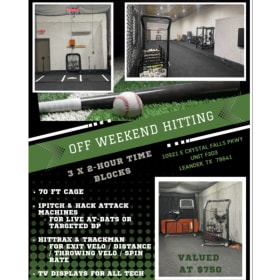 Private Cage Rental Package item