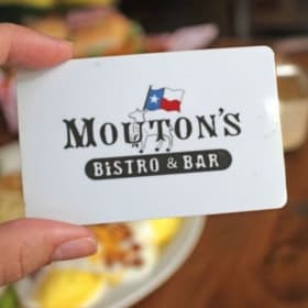 Mouton's Gift Card $50 item