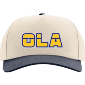 Cream/Navy OLA Hat item