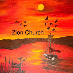 Sunset Boat Ride - JJCP6 - 12x16 item