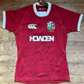 British & Irish Lions 2025 Team-Signed Rugby Shirt item