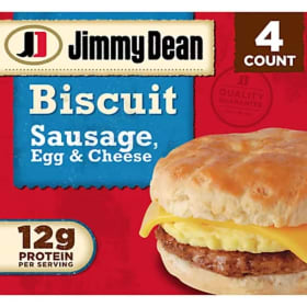 Biscuit Sausage, Egg & Cheese item