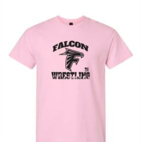 Pink Falcon Wrestling Tee item