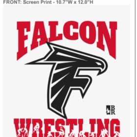 White Falcon Wrestling Tee item