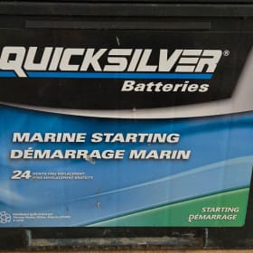 Batterie marine Quicksilver 12 V - VENDUE item