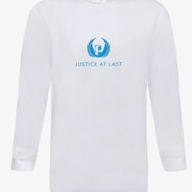 Marti MacGibbon's two signed books & Justice At Last T-Shirt item