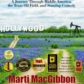 Marti MacGibbon's two signed books & Justice At Last T-Shirt item