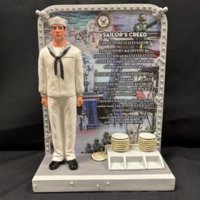 US Navy The Sailor's Creed Statue item