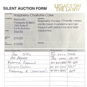 Raspberry Charlotte Cake item