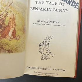 The Tale of Benjamin Bunny item