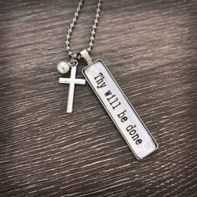 BOLD BEZEL Necklace Collection item