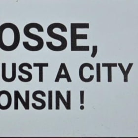 Rare last of its kind magnetic bumper sticker item