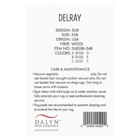 Dalyn Rug Company – Delray Wool Area Rug  Size: 5' x 8'10" item