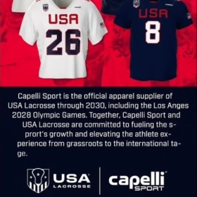 Capelli Men's Team USA Matt Schreiber Navy  jersey item