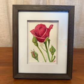 Red Rose Framed Artwork item