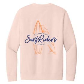 Adult Fleece Crew: Rosewater Pink item