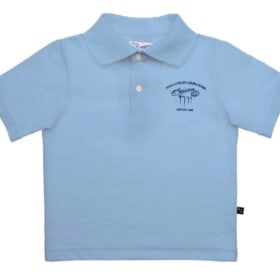 Polo bleu item